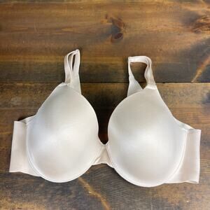 SOMA Vanishing Back Full Coverage Beige Nude Underwire Bra Women's 34C